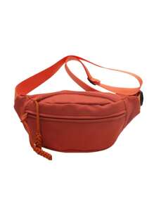 Women's Solid Color Fanny Pack With Multiple Pockets, Casual Sports Crossbody Waist Chest Bag For Outdoors Bum Bag Fanny Pack(Zipper Direction Random) - Multicolor - View 8