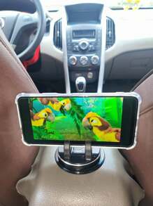 360° 可旋转车载手机支架，硅胶挂钩式仪表盘和中控台支架，适合 5-7.2 英寸智能手机，如 5-16，生日或节日礼物，兼容 、Android 手机，生日礼物，家人，朋友汽车配件 - 彩色 - 查看 4