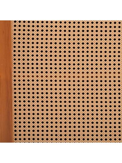 Bar Tafel Adjustable Storage Space, Rattan Cabinet Door, Moderne Multifunctional view 9