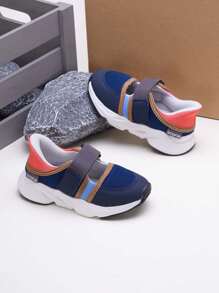 1 Pair Kids Breathable Mesh Running Shoes, Anti-Slip Soft-Sole Casual Sneakers For Boys & Girls, Suitable For Spring/Summer/Autumn