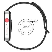 Bracelet de remplacement en silicone bicolore et boucle magnétique compatible avec la Watch Fit 3. Interface métallique de remplacement compatible avec la Watch Fit 3