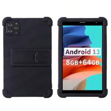 Case For Tronpad B8 / NEWISION VOLENTEX L8 Case 8 Inch Tablet Safe Shockproof Silicone Stand Cover For NEWISION Tablet Model L8 8 Inch Tablet Case Super Shockproof Soft Silicone Protective Case Stand Cover Thickened Four-Corner - Multicolor - View 12