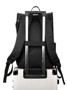 Men's Travel Casual Backpack, College Student Bookbag, Short-Distance Travel Bag With Large Capacity Laptop Bag