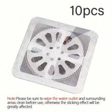 一次性过滤网 卫生间毛发防堵下水道防蚊虫过滤网 地漏贴片 厨房防堵贴片