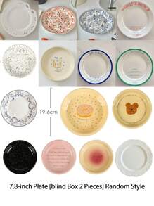 1 Set Pink Heart-Shaped Ceramic Dinnerware Set, Highly Attractive Ins Household Tableware, Including 3.3-Inch Dish, 4.5-Inch Bowl, Heart-Shaped Spoon, Handled Cup, 6-Inch Noodle Bowl, 7.8-Inch Plate, Chopsticks; Ideal Housewarming Gift With Creativity And Aesthetic Appearance School Supplies,Christmas Gift