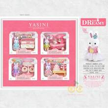 1 Set Of Fashion Toy Sets, Kaidi Rabbit Toy Sets, Play Toys, Dress-Up Toy Sets, Modular Sets, Children's Toys, Sharing Sets, Various Scenes, Play Toys Suitable For Children And Adults, Use This Set Of Fashion Toys To Release Fashion Creativity! - 嬰兒車 - 查看 9