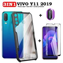 适用于 VIVO Y04 4G 手机壳相机镜头膜 Y29 4G Y29s VIVO Y04 屏幕保护膜钢化玻璃膜亚克力防摔手机壳 - 3PCS - 查看 12