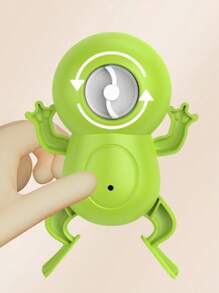 1 件游泳池青蛙玩具，彩色可爱青蛙形婴儿浴室浴室淋浴互动游戏，有趣的游泳池淋浴玩具，适用于游泳池、浴室、发条玩具家庭互动教育玩具万圣节和感恩节礼物 - NO.6699-51S 浴室青蛙 - 查看 6