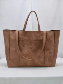 Sac à main surdimensionné rétro pour femme, sac fourre-tout de voyage décontracté, nouveau sac à main printemps grande capacité