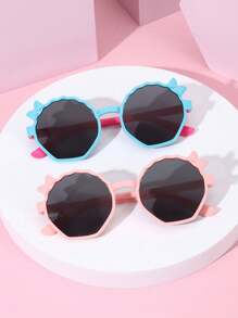 2pcs Fashionable & Children Glasses, Suitable For Street Style, Daily Wear And Travel - Multicolor - View 13