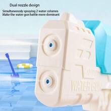 400ML 儿童 ABS 水枪玩具，大容量双喷嘴喷水枪，适合户外玩水 - 彩色 - 查看 4