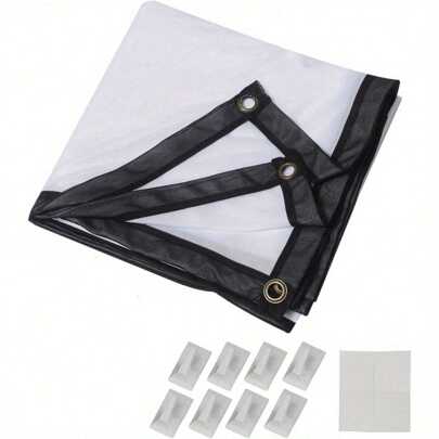 Projector Screen 150 Inch, Foldable Projector Screen, Pull Down Projector Screen,16:9 HD 4K Screen For School Home Theatre Cinema Office