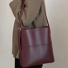 Large-Capacity New Style Women's Bag, And Versatile, With High-Quality And Stylish Design. Shoulder Bag With Sling Strap, Bucket Bag. - Multicolor - View 5