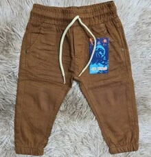 Baby Jogger Jeans With Elastane Size 1 To 12 Months Available - Lạc đà - Xem 3