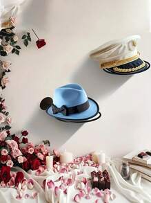 Soporte de pared para balones Soporte de exhibición de balones montado en la pared Soporte multiusos montado en la pared para baloncesto, fútbol, voleibol, fútbol americano y rugby - Regalo para el padre, estantería para balones que ahorra espacio para el hogar - Negro - Ver 3