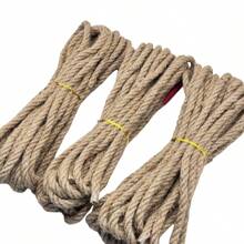 10mm 196.85inch Natural Jute Twine Rope DIY Crafts String Cord Hanging Gardening Decor Handmade Pet Cat Scratching Board Railing Ornamentation - Multicolor - View 10