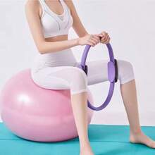 Pilates Circle Yoga Fitness Exercise Leg Beauty Magic Circle Crescent Handle Thin Waist Circle Multi Functional Leg Clamp Circle