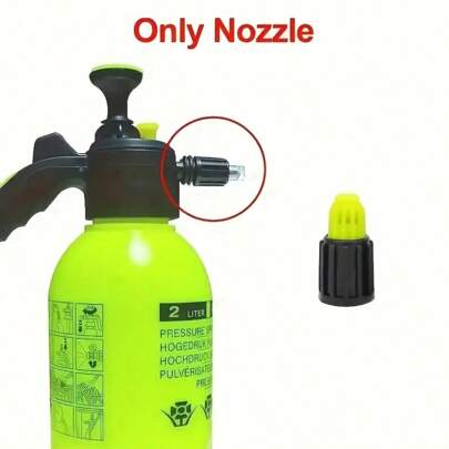 1pc Adjustable Car Wash Nozzle, Ergonomic Handle, Efficient Cleaning For Home & Outdoor Use