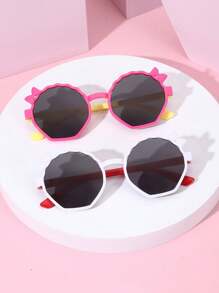 2pcs Fashionable & Children Glasses, Suitable For Street Style, Daily Wear And Travel - Multicolor - View 11