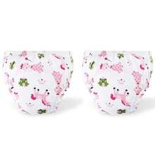 4 件幼儿如厕训练裤，可重复使用的防水训练内衣，送给幼儿和婴儿的最佳礼物，多种颜色可选（尺码偏大，适合长期穿着）