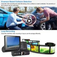 Car DVR Camera WDR/Full HD/1080P/5MP/5V/4inch/170º/Sensor/Microphone/Driving Recorder