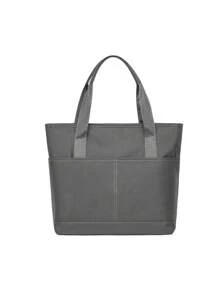 Men's Nylon Tote Handbag, Large Capacity Briefcase, Business Shoulder Bag For Men And Women Big Bag Camping - Multicolor - View 5