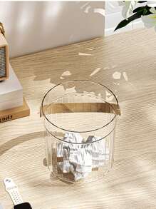1pc Large Capacity Ice Bucket Household Portable Test Beer Champagne PET Plastic Bucket Outdoor Picnic Fruit Storage Bucket, Gift For Father
