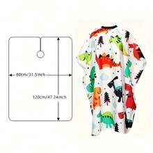 卡通巨型恐龙居家不粘高档理发剪发布 - 白色 - 查看 4