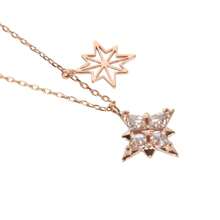 Swarovski Exquisito Todo-Partido Romántico Estrella Señoras Collar 5494352 - Chapado en oro rosa 5494352 - Ver 2