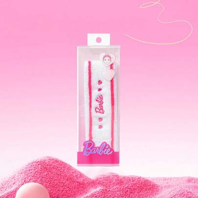 Miniso Barbie-serien Svettabsorberande Sport Utomhus Mode Hårband Hårband Turban Pannband Svettband