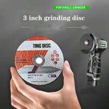 3" Mini Winkelschleifer Trennscheiben 75*1,0*10mm Kunstharz Doppelnetz Schleifscheibe für Metall, Edelstahl Schneiden und Schleifen