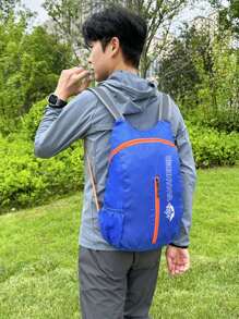 1 pièce Nouveau sac à dos pliable mode extérieur, sac de rangement polyvalent, ultra-léger et portable, sac de voyage pliable