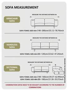 قطعة واحدة من منشفة للأريكة ذات لون بسيط نقي مع شراريب، بطانية أريكة غير انزلاقي قابل للغسيل ل- 3 مقاعد، مقاوم لخدش الحيوانات الأليفة، لتغطية الأريكة والبيئة المنزلية، مناسب لجميع الفصول - أخضر - مشاهدة 10