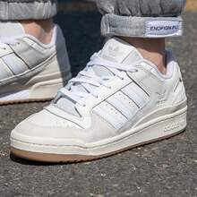Adidas Originals Adidas Adidas Clover Men's Shoes Women's Shoes FORUM LOW CLASSIC Basketball Style Sports Casual Shoes Board Shoes White Shoes ID6858