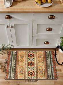 1 Piece Of Orange Living Room Large Rugs, Bohemian Style 1100g/㎡ Low Plush Material, Thickness 5mm, Soft And Comfortable Touch, Easy To Maintain Waterproof And Stain Resistant, Anti Slip Backing, Machine Washable,Area Rugs Living Room, Rugs For Bed Room,Rugs Living Room, Carpet For Living Room, Kitchen Mat,Dining,Room,Bathroom Rug, Office,Bedroom Decor,Home Decor, Room Decoration And Door Mat.