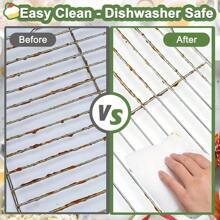 重型不锈钢冷却架和烘焙架，用于烹饪和烘焙，坚固的饼干冷却架，可用洗碗机清洗