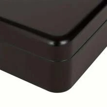 Piorlado Money Box With Key -Money Tin With Lock - Small Lockable Cash Box With Coin Tray For Petty Cash Coins Notes - Locking Metal Box With 2 Keys - Black - Black - View 7