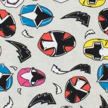 Steel Pyjamas | Power Rangers Boys' Short Pyjama Set | Kids' PJs - Multicolor - View 5