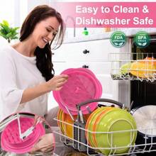 Manual Meat Shredder & Chicken Shredder  - Kitchen Shredding - Hot Pink - View 4
