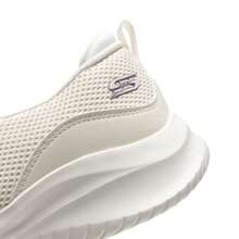 Skechers 女士轻便舒适休闲跑步鞋，日常运动鞋 117572-OFWT - 乳白色 - 查看 8