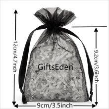 50 piezas/paquete, 25 colores, 7 tamaños, Bolsas de organza de malla de nailon transparente con cordón de alta calidad, bolsas para empaquetar joyas, bolsas de regalo, bolsas para jabón, bolsas para obsequios de boda, bolsas para caramelos, bolsas de almacenamiento, bolsas protectoras para frutas, adecuadas para Navidad, boda, fiesta y vacaciones, Día de San Valentín