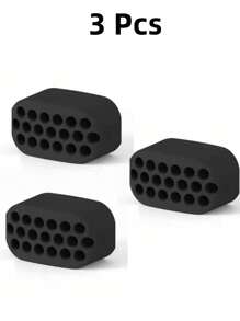 3pcs/Pack Chin Chewing Trainers, Facial Muscle Exerciser, Silicone Chewing Exercise Tools, Face Fitness Ball, Gym, Deporte, Gimnasio, Ejercicio En Casa, Maquinas De Gimnasio, Entrenamiento En Casa