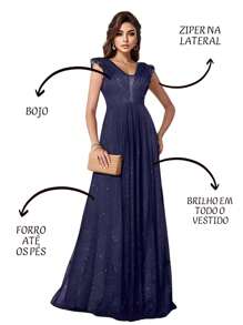 Grife Velasco Women Prom & Evening Dresses - 藏蓝色 - 查看 3