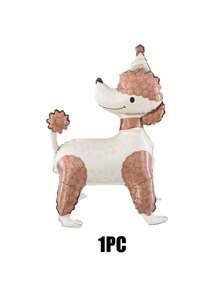 MECRLA 1pc/2pcs Pet Dog Balloons, 6 Styles Pet Dog, Happy Birthday Party Decor, Back To School, Animal Theme Party, Wall Decor, Outdoor Party Decor, Animal Balloons, Gift Balloons, Freestanding Balloons - A Variety Of Styles Available - View 11