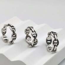 1 szt. Vintage Pig Nose Open Ring, Minimalistyczny design, Modny dodatek na imprezy i festiwale