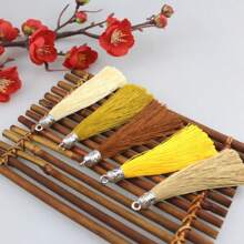 DIY Jewelry Accessories Foreign Trade Earrings Tassel Alloy Hat Tassel Clothing Tassels - 5 Pieces/pack - View 2
