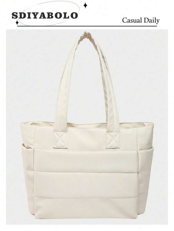 Bolso de mano para mujer, liviano y esponjoso, adecuado para viajes, trabajo, playa, gimnasio, compras