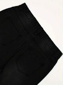 Teen Boys' Casual Relaxed-Fit Straight Leg Washed Denim Jeans