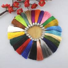 DIY Jewelry Accessories Foreign Trade Earrings Tassel Alloy Hat Tassel Clothing Tassels - 5 Pieces/pack - View 3