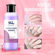 专业美甲笔清洁液 – 丙烯酸凝胶笔护理液，快速溶解凝胶，丙烯酸液体单体 – 丙烯酸按压式美甲完整清洁套装 - 彩色 - 查看 4